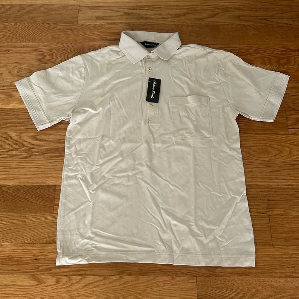 Franco Ponti Men’s Polo with Pocket Size Small - NWT